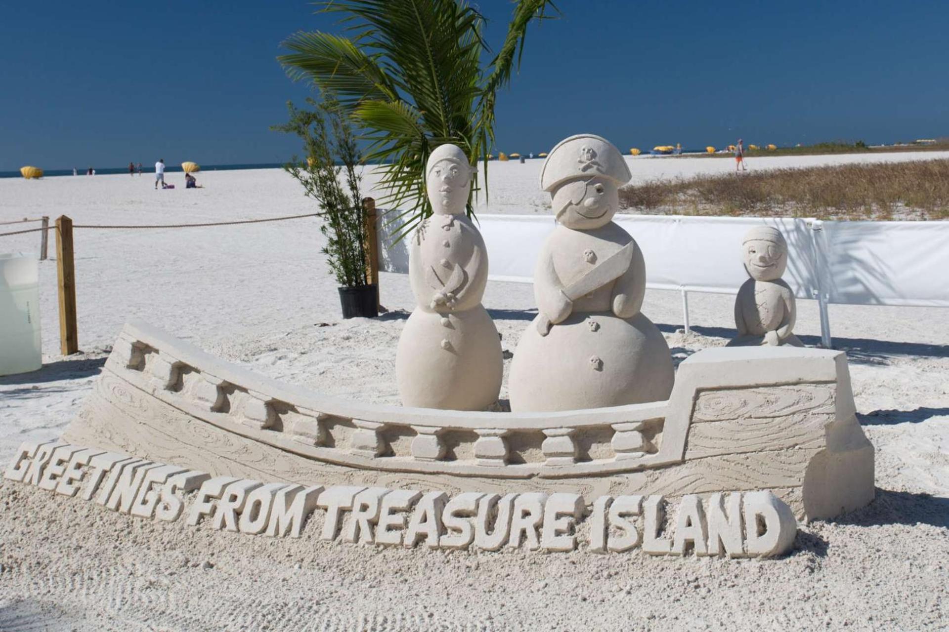 セント・ピート・ビーチ 409 - Palms Of Treasure Islandヴィラ エクステリア 写真